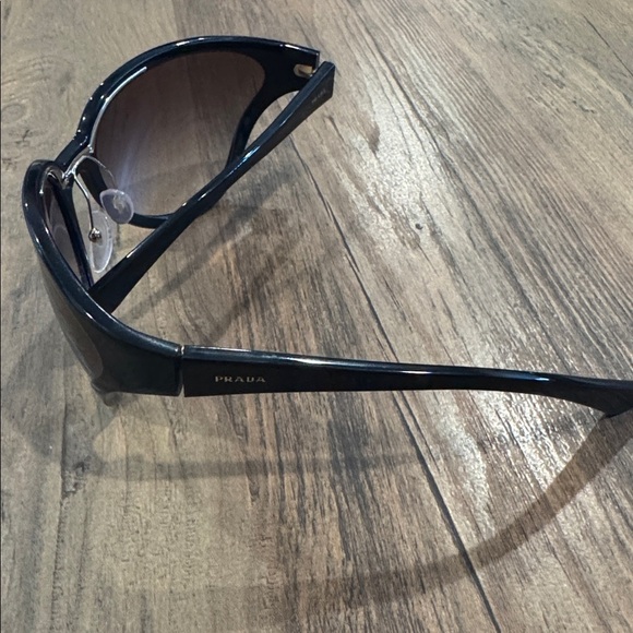 Prada Cateye Black Oversized Sunglasses